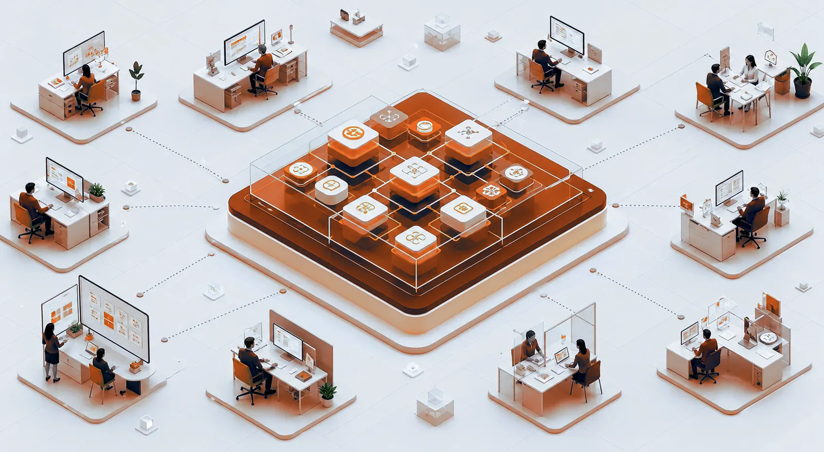 Evidence detail of a growing crm serves thousands without losing structure