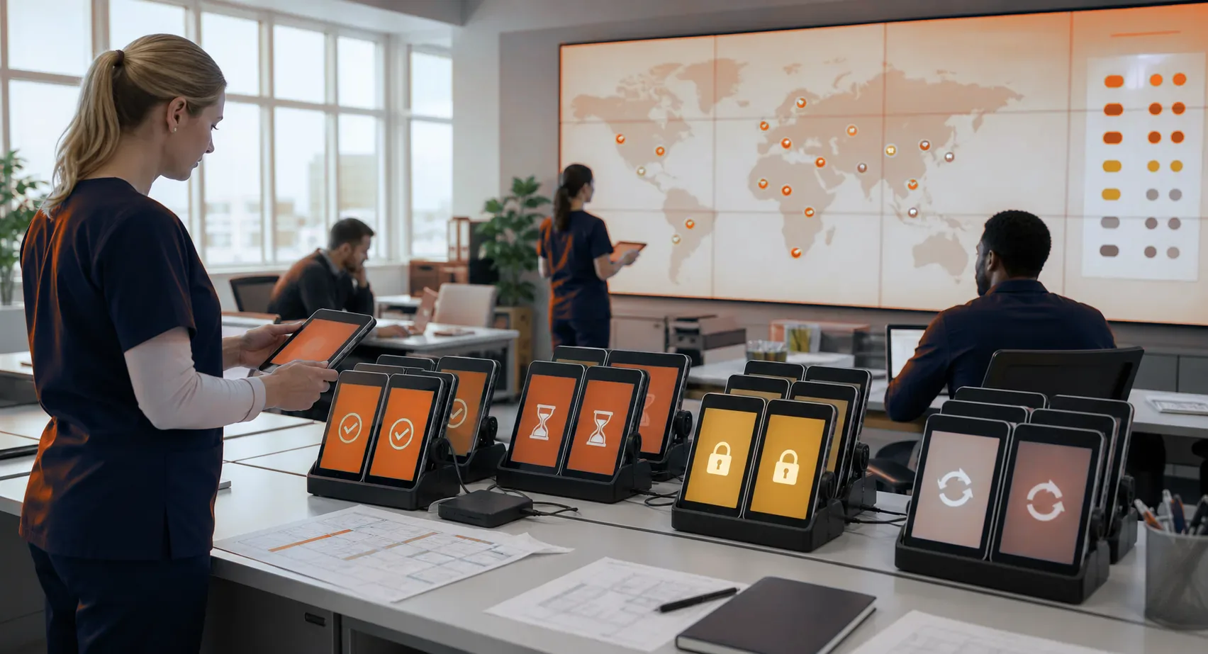 Admins configure tablets across states without site-by-site firefighting