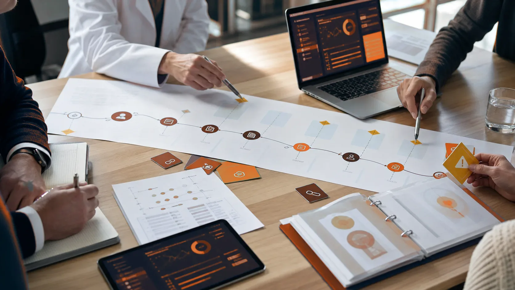 Operational detail of compliance moves with the product