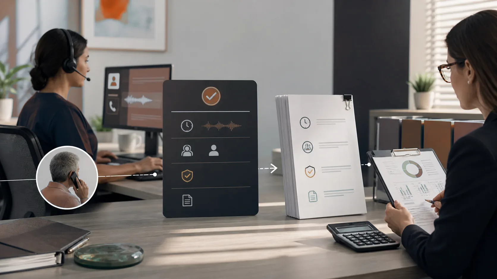 Operational detail of interpretation calls carry billing and control records