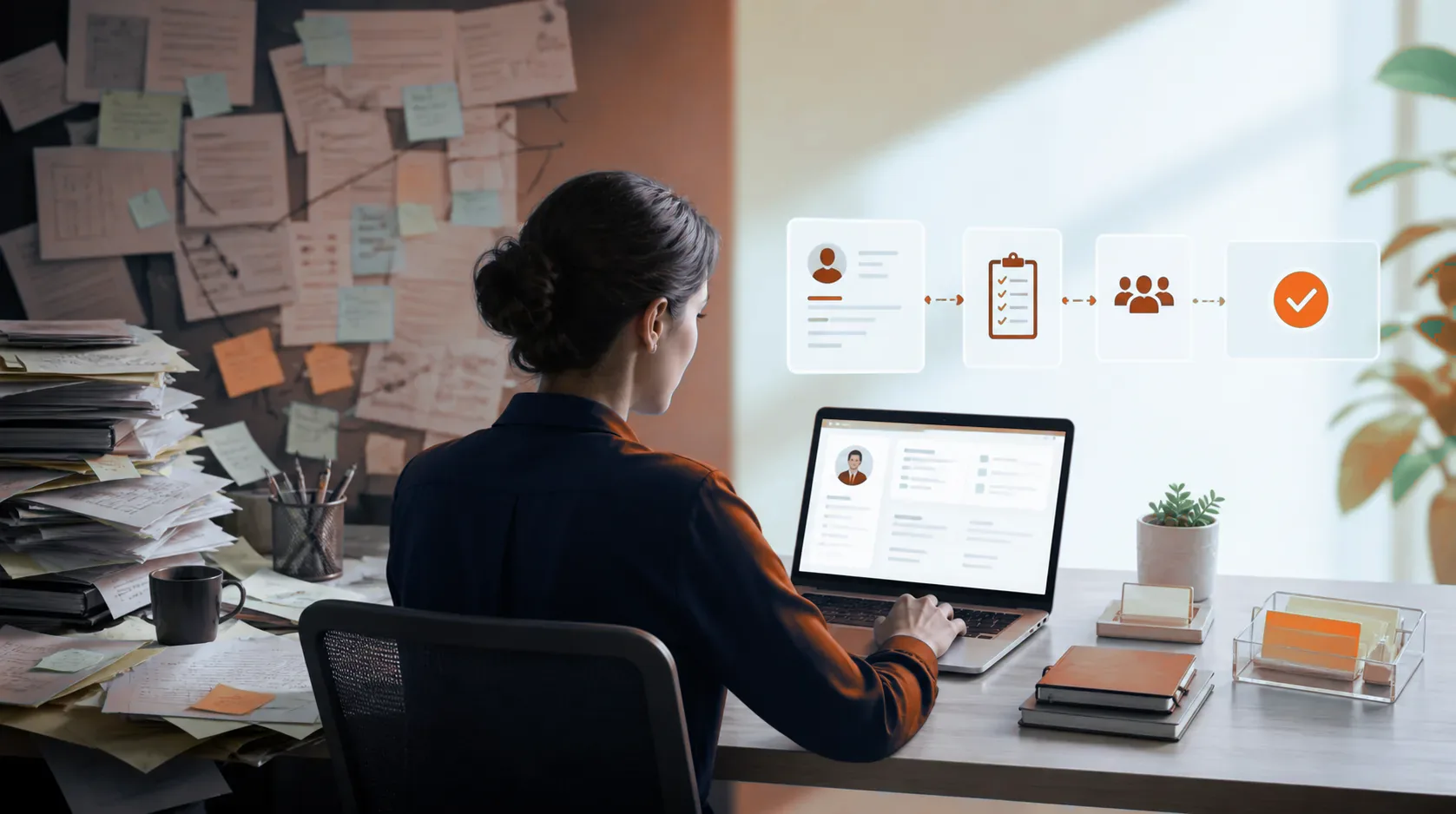 Messy daily CRM work falls from hours to minutes