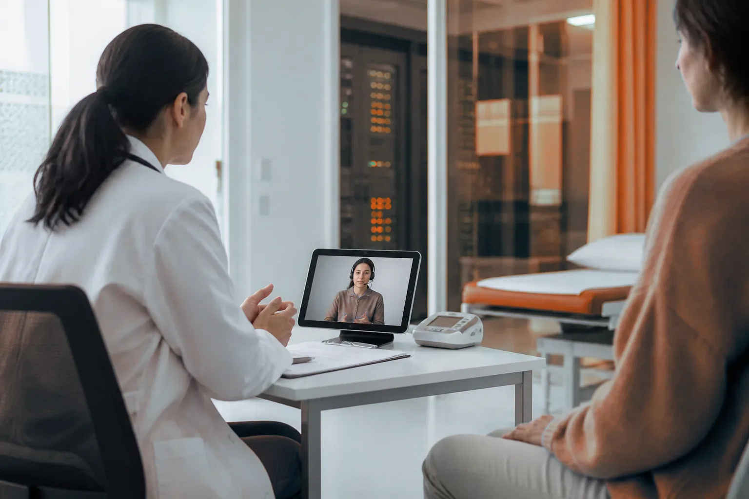 A no-downtime interpretation service protects the call when a patient cannot wait