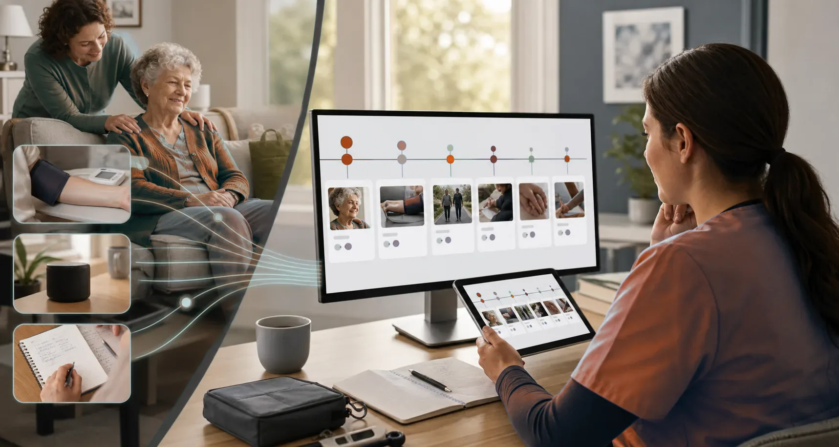 Patients and clinicians work from one connected service