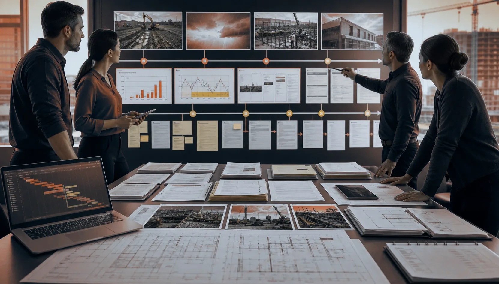 Project leaders can show what caused the delay and what should be charged