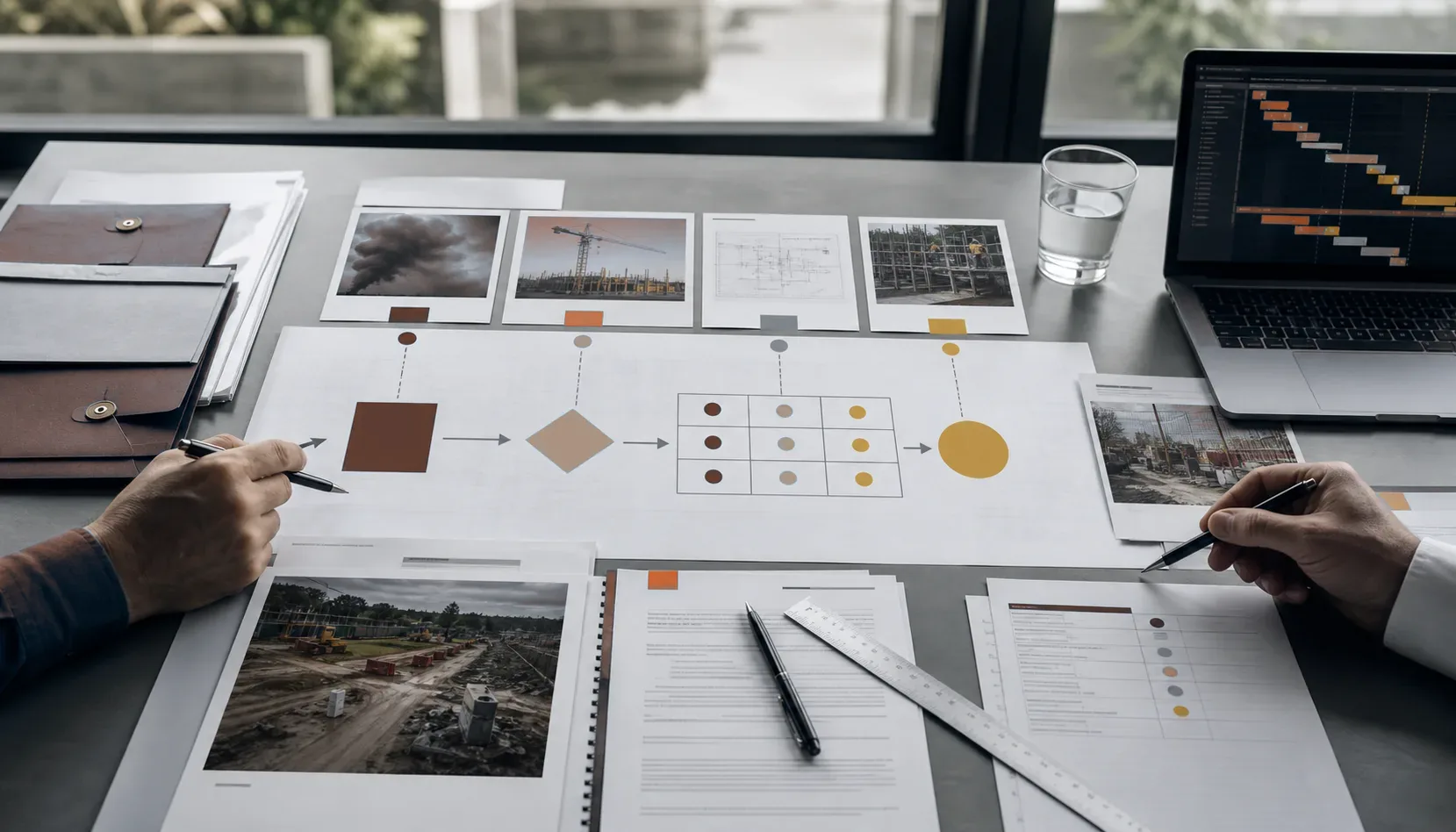 Operational detail of project leaders can show delay and charge evidence