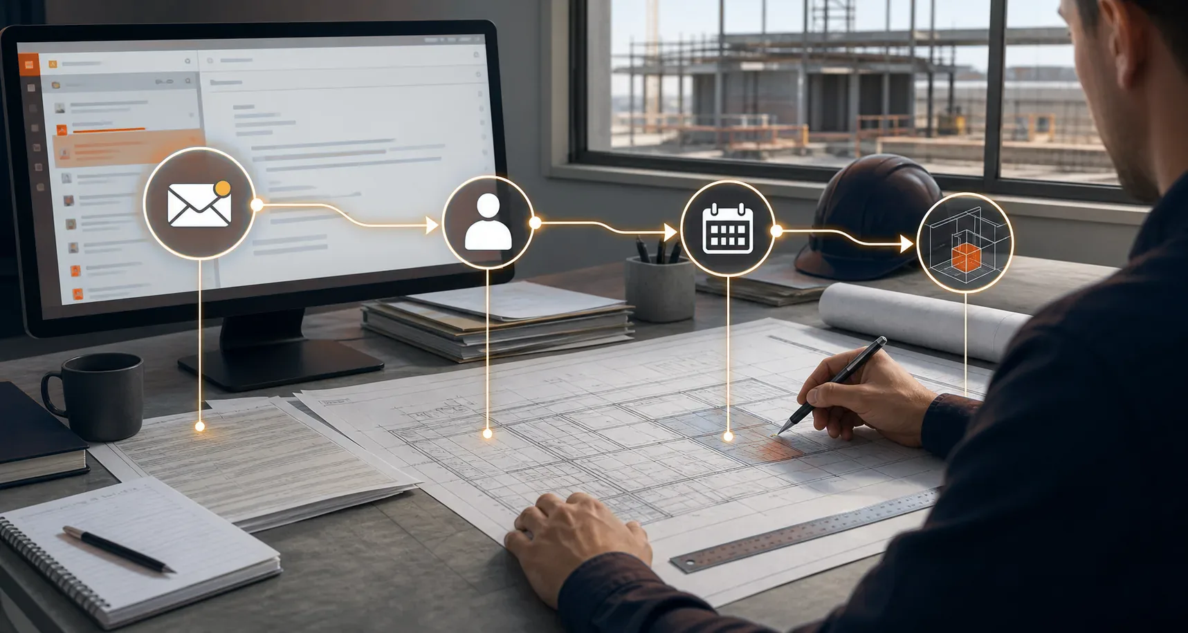 Operational detail of project teams stop losing the next action in email