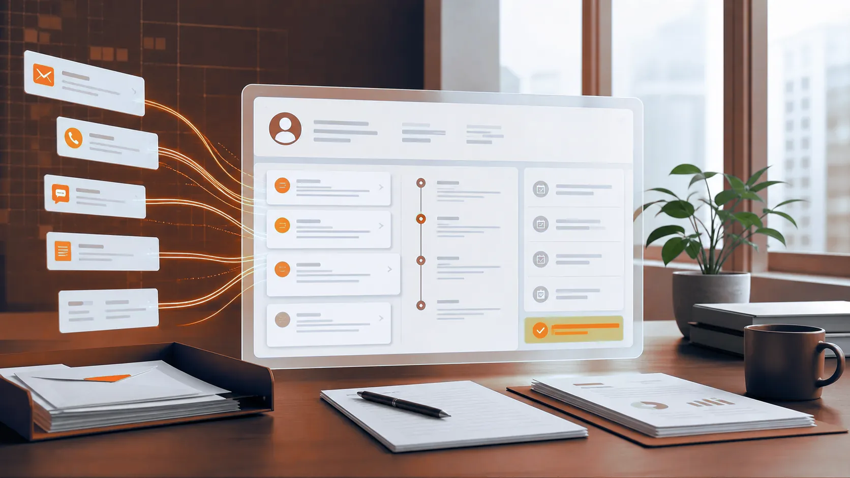 Overview of crm that turns conversations into next actions